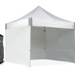 E-Z UP 10-ft x 10-ft Square White Pop-up canopy