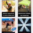 E-Z UP 10-ft x 10-ft Square White Pop-up canopy