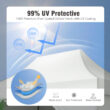 Sunshine Valley 15-ft x 10-ft Rectangle White Pop-up canopy