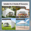 Sunshine Valley 15-ft x 10-ft Rectangle White Pop-up canopy