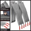 Stalwart 0.73-ft x 5.7-ft 2200-lb Capacity Arched Folding Loading Ramp
