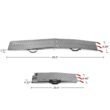 Stalwart 0.73-ft x 5.7-ft 2200-lb Capacity Arched Folding Loading Ramp