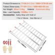SVOPES 4.5-ft x 6.4-ft 1500-lb Capacity Folding Loading Ramp