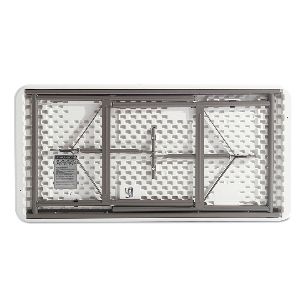Alera 65600 Platinum Folding Table - 72 inches x 30 inches Rectangular Resin Design Alera 65600 Platinum Folding Table - 72 inches x 30 inches Rectangular Resin Design