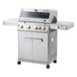 Monument Mesa 415BZ Stainless Steel 4 -Burner Liquid Propane Gas Grill 1 -Side Burner