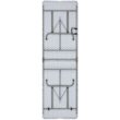 Flash Furniture 2.42-ft x 8-ft Fold-in-Half Indoor Rectangle Plastic White Adjustable Height Folding banquet table 10 -Person