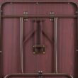 Flash Furniture 2.5-ft x 6-ft Indoor Rectangle Composite Brown Folding banquet table 8 -Person