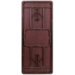 Flash Furniture 2.5-ft x 6-ft Indoor Rectangle Composite Brown Folding banquet table 8 -Person