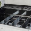 Monument Mesa 305 Stainless Steel 3 -Burner Liquid Propane Gas Grill 1 -Side Burner