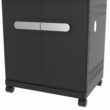 Monument Mesa 325 Matte Black 3 -Burner Liquid Propane Gas Grill 1 -Side Burner