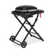 Weber Traveler Compact 240-Sq. in Black Portable Liquid propane Grill