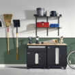 ClosetMaid ProGarage 26.8-in W x 32.7-in H x 18-in D Freestanding Steel Garage Cabinet in Black