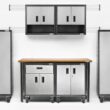 Gladiator Ready-to-Assemble 3/4 Door Wall GearBox 28-in W x 28-in H x 12-in D Wall-mounted Steel Garage Cabinet in Gray