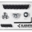 Gladiator Ready-to-Assemble 3/4 Door Wall GearBox 28-in W x 28-in H x 12-in D Wall-mounted Steel Garage Cabinet in Gray