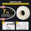 SVOPES 1 Inch x 500 FT PEX Pipe Non-Oxygen Barrier White Flexible Tubing for RV Plumbing Radiant Heating Polyethylene Material