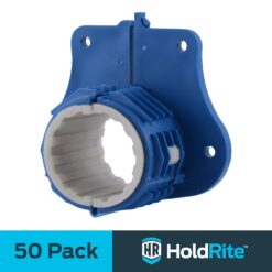 HoldRite 50 -Pack 1-1/4-in to 1-1/4-in dia Plastic Acoustic isolation clamp