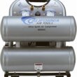 California Air Tools 4620AC-22060 Powerful 2.0 HP Ultra Quiet and Oil-Free Air Compressor, 4.6 Gallon Tank Capacity, 70 dB Noise Level, Electric, Portable, 220v / 60 hz, Silver
