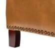 14 Karat Home CAMEL Leather Upholstered Recliner