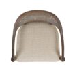 Jennifer Taylor Home Taupe Beige 26.0-in H Counter height Upholstered Wood Bar Stool