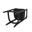 Jennifer Taylor Home Jet Black 26.0-in H Counter height Upholstered Wood Bar Stool Jennifer Taylor Home Jet Black 26.0-in H Counter height Upholstered Wood Bar Stool