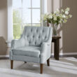Madison Park Casual Dusty Blue Accent Chair