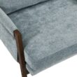 Roundhill Furniture Kelly Casual Blue Velvet Accent Chair