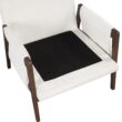 Roundhill Furniture Kelly Modern White Velvet Accent Chair