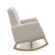 Storkcraft Modern Natural/Ivory Rocking Chair