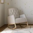 Storkcraft Modern Natural/Ivory Rocking Chair