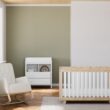 Storkcraft Modern Natural/Ivory Rocking Chair