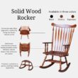 International Concepts Casual Cherry Rocking Chair