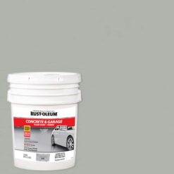 Rust-Oleum Paint and Primer 1-part Armor Gray Epoxy Concrete and Garage Floor Paint ( 5-gallon )