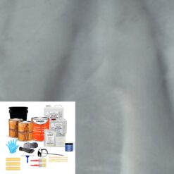 Armorpoxy Metallic Epoxy Kit 2-part Dolphin Epoxy Concrete and Garage Floor Paint ( 3-gallon )