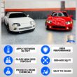 Armorpoxy 300 SQ FT Commercial Grade, Ultra Thick, 2 Layer Concrete and Garage Floor Paint (