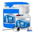 Armorpoxy 2-part Racing Blue Epoxy Concrete and Garage Floor Paint ( 3-gallon )