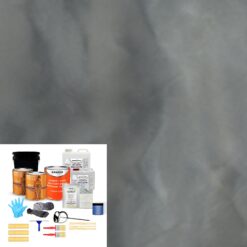 Armorpoxy Metallic Epoxy Kit 2-part Manatee Epoxy Concrete and Garage Floor Paint ( 3-gallon )