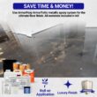 Armorpoxy Metallic Epoxy Kit 2-part Pearl Epoxy Concrete and Garage Floor Paint ( 3-gallon )