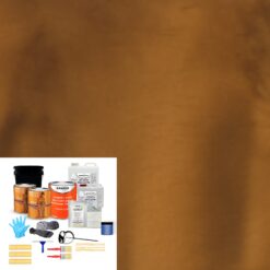 Armorpoxy Metallic Epoxy Kit 2-part Driftwood Epoxy Concrete and Garage Floor Paint ( 3-gallon )