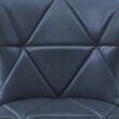 LUE BONA Navy Blue 26.0-in H Counter height Upholstered Swivel Wood Bar Stool 2 -Pack