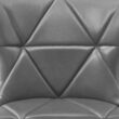 LUE BONA Dark Gray 26.0-in H Counter height Upholstered Swivel Wood Bar Stool 2 -Pack