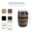 RTS Home Accents 50-Gallon Brown Plastic Rain Barrel Spigot