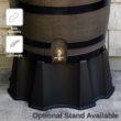 RTS Home Accents 50-Gallon Brown Plastic Rain Barrel Spigot