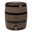 RTS Home Accents 35-Gallon Brown Plastic Rain Barrel Spigot