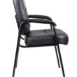 Boss Office Products Black Contemporary Ergonomic Upholstered Task Chair