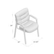 Boss Office Products Black Contemporary Ergonomic Upholstered Task Chair