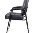Boss Office Products Black Contemporary Ergonomic Upholstered Task Chair