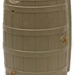 Good Ideas 65-Gallon Brown Plastic Rain Barrel Spigot