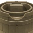 Good Ideas 65-Gallon Brown Plastic Rain Barrel Spigot