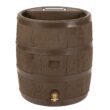 RTS Home Accents 35-Gallon Brown Plastic Rain Barrel Spigot