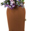 Good Ideas 50-Gallon Orange Plastic Rain Barrel Spigot